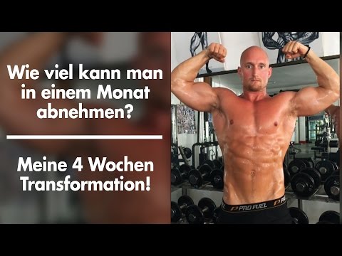 Wie viel kann man in einem Monat abnehmen? - Meine 4 Wochen Transformation / KARL-ESS.com