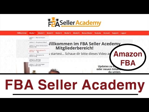 Launch der FBA Seller Academy | Einblick in den Amazon FBA Videokurs